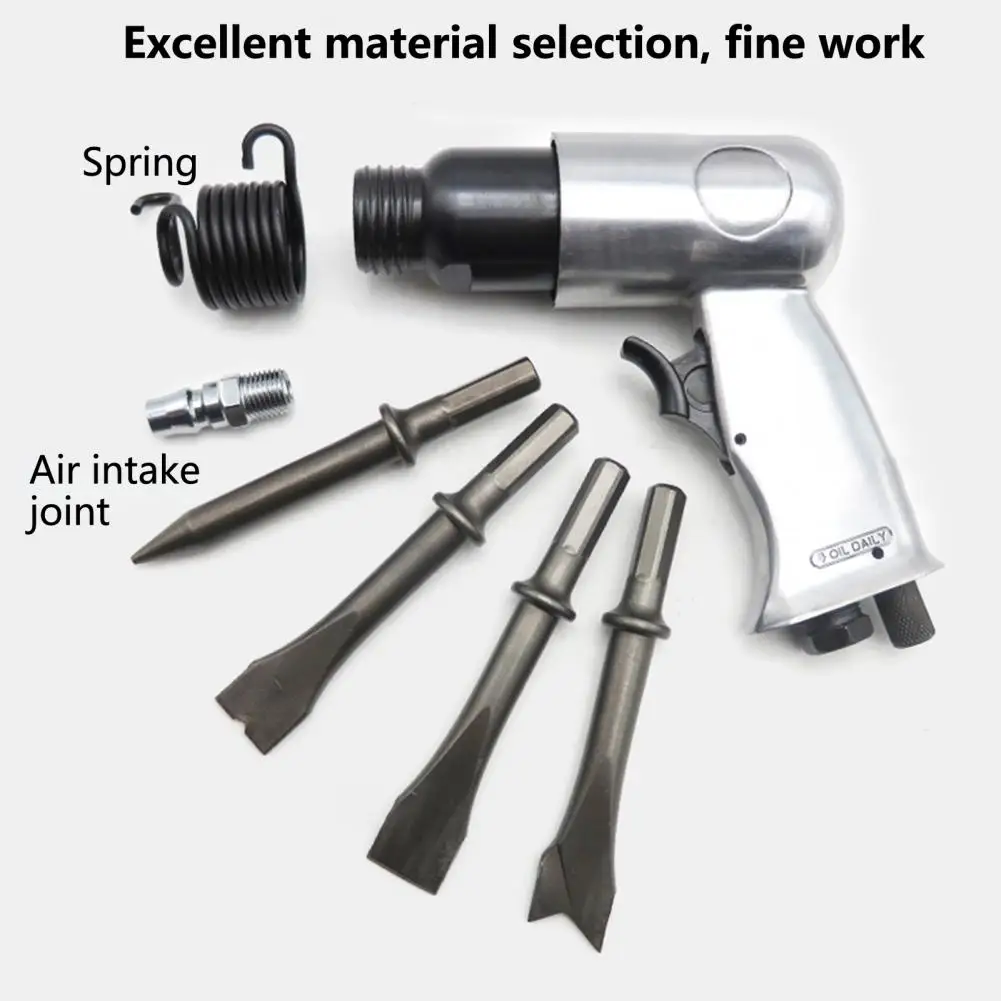 Practical Air Hammer Heavy Duty Spring Switch Industrial Straight Type Air Hammer Abrasion Resistant Air Chisel Shovel Tool
Practical Air Hammer Heavy Duty Spring Switch Industrial Straight Type Air Hammer Abrasion Resistant Air Chisel Shovel Tool