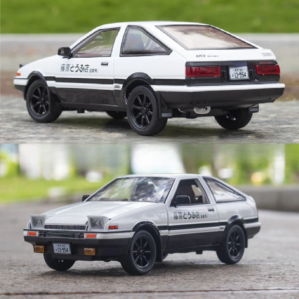Коллекция спортивных автомобилей 1/20 Initial D AE86, литые модели автомобилей из сплава, игрушки с эффектом заднего звука, коллекция украшений для детей, подарок
Коллекция спортивных автомобилей 1/20 Initial D AE86, литые модели автомобилей из сплава, игрушки с эффектом заднего звука, коллекция украшений для детей, подарок