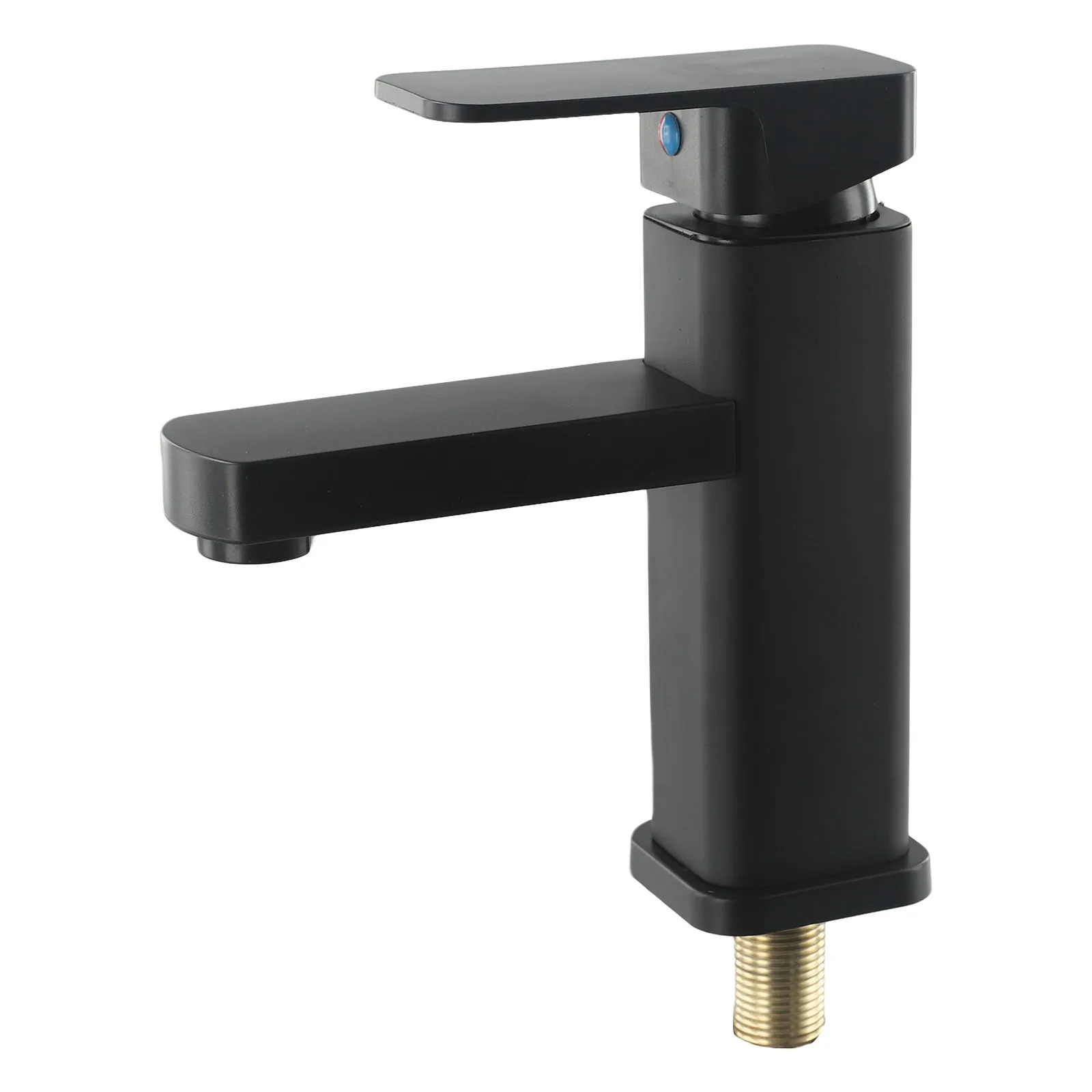 Steel Faucet Elegant Black Single Cold Sink Faucet with 304 Stainless Steel Body for Bathroom and Counter Basin
Steel Faucet Elegant Black Single Cold Sink Faucet with 304 Stainless Steel Body for Bathroom and Counter Basin
