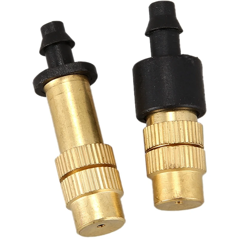 150PCS Adjustable Sprayer Brass Misting Nozzle Atomizing Sprinkler For Mini Drip Garden Watering Irrigation Spray
150PCS Adjustable Sprayer Brass Misting Nozzle Atomizing Sprinkler For Mini Drip Garden Watering Irrigation Spray