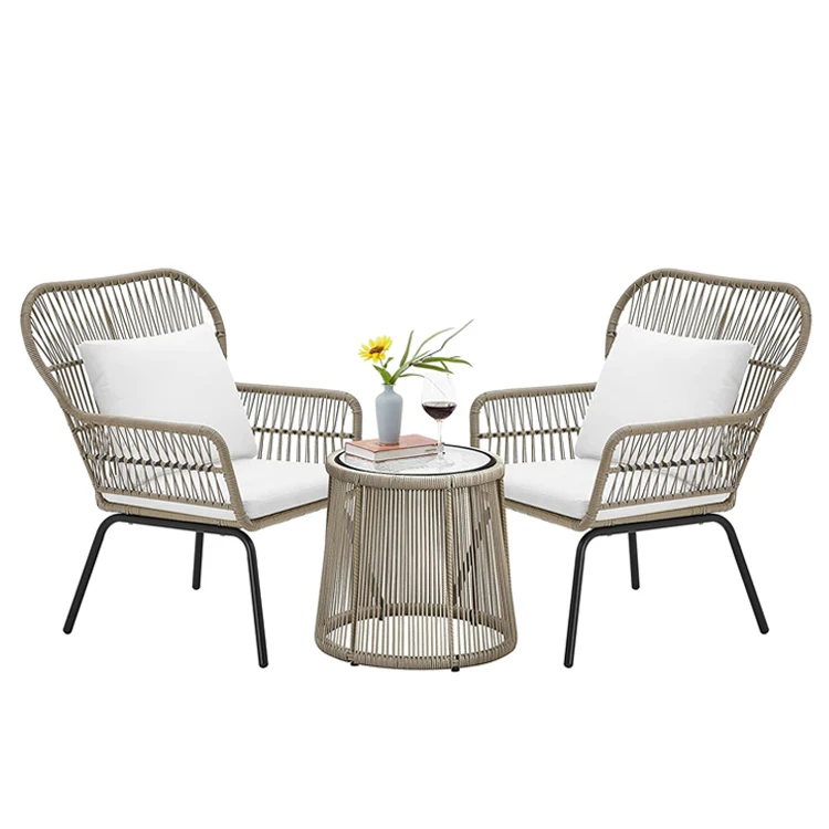 YASN All Weather Wicker PE Rattan Outdoor Patio Furniture Set Bistro Set For Balcony
YASN All Weather Wicker PE Rattan Outdoor Patio Furniture Set Bistro Set For Balcony