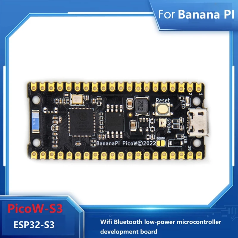 Детская 32-битная LX7 двухъядерная вспышка WIFI Bluetooth макетная плата для Banana Pi BPI Pico ESP32-S3 
Детская 32-битная LX7 двухъядерная вспышка WIFI Bluetooth макетная плата для Banana Pi BPI Pico ESP32-S3