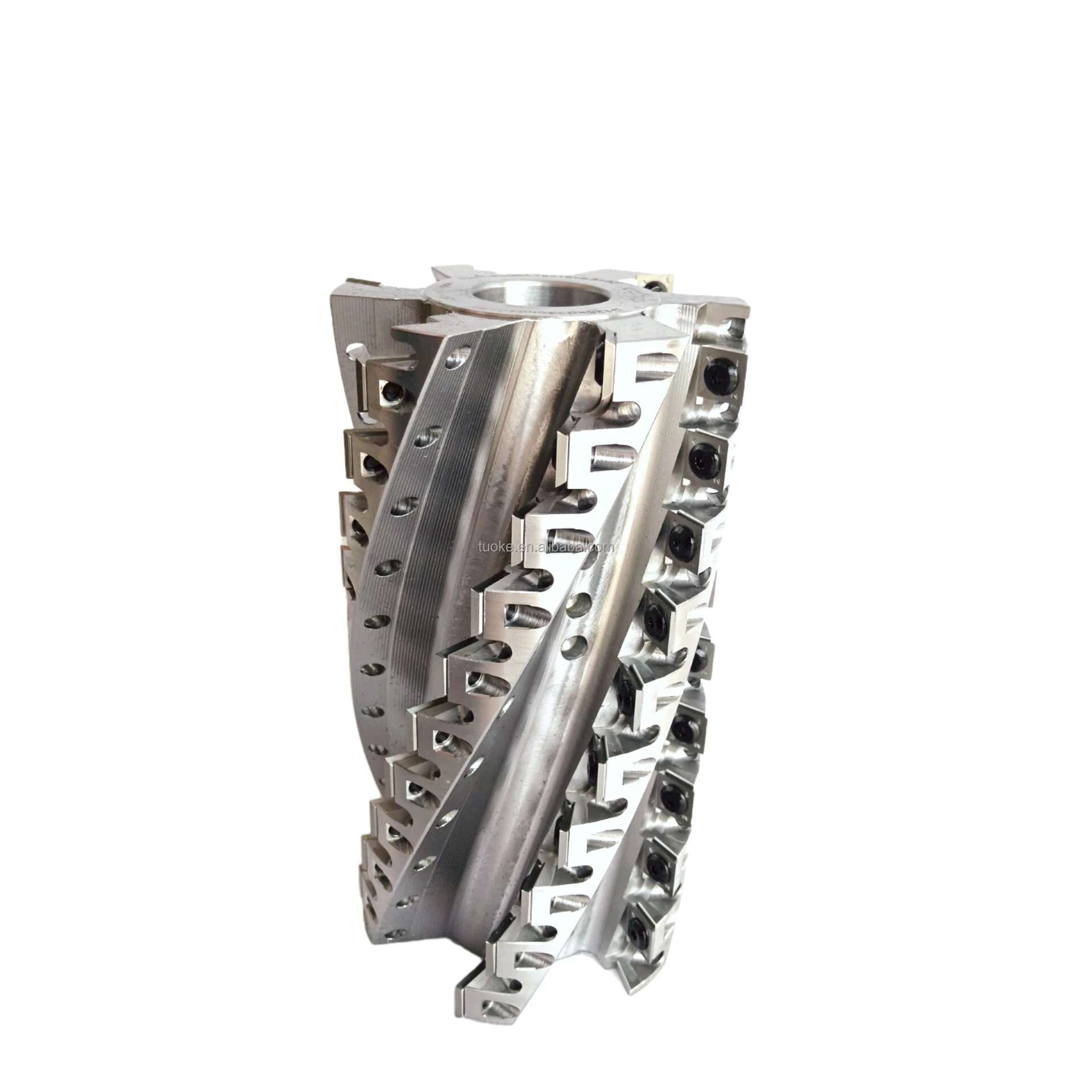 TUOKE SHT502B Woodworking cutter 125x230x40x6z steel body for woodworking tools helicalplaning cutter head heavy
TUOKE SHT502B Woodworking cutter 125x230x40x6z steel body for woodworking tools helicalplaning cutter head heavy