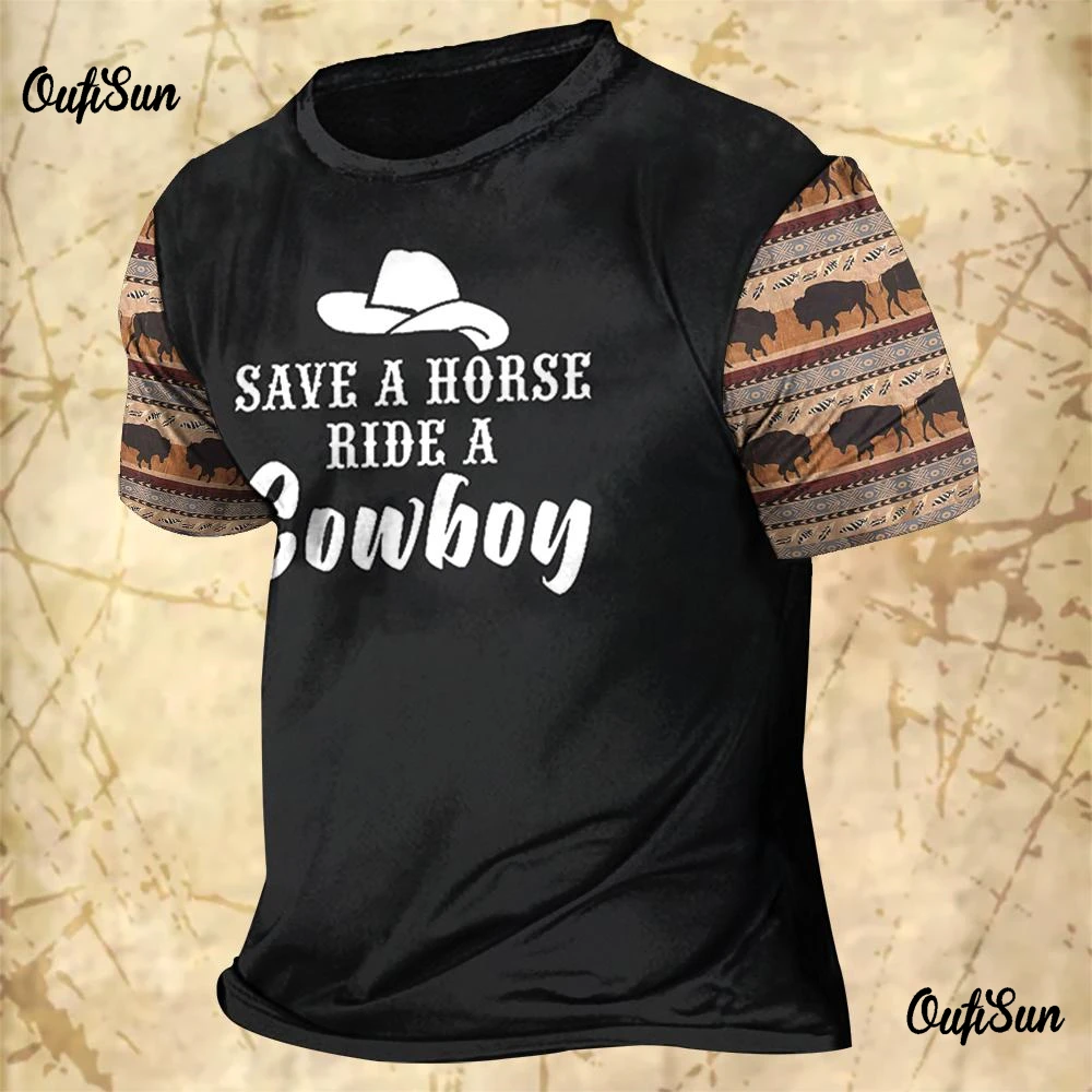 Vintage Mens T-Shirt Western Cowboy Short Sleeve Tops 3d Printed Casual Summer Street Mens T-Shirt O Neck 2024 Men Tees Blouse
Vintage Mens T-Shirt Western Cowboy Short Sleeve Tops 3d Printed Casual Summer Street Mens T-Shirt O Neck 2024 Men Tees Blouse