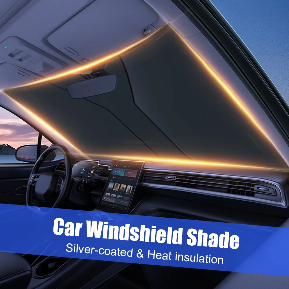 Universal Car Sun Shade Uv Protection Sunshade Front Window Protector Four Seasons Windshield Visor Cover Auto Curtain Protector
Universal Car Sun Shade Uv Protection Sunshade Front Window Protector Four Seasons Windshield Visor Cover Auto Curtain Protector