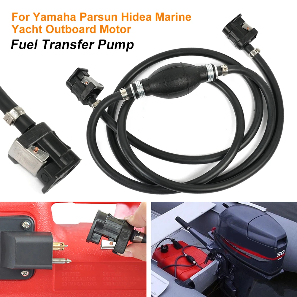 Fuel Transfer Pump Manual Gasoline Pump Siphon Pump With Quick Connector For Yamaha Parsun Hidea Marine Yacht Outboard Motor
Fuel Transfer Pump Manual Gasoline Pump Siphon Pump With Quick Connector For Yamaha Parsun Hidea Marine Yacht Outboard Motor