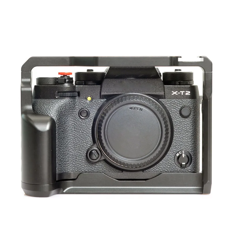 Клетка Rig с НАТО Rail Arca швейцарская тарелка для фотоаппарата Fujifilm X-T3/X-T2
Клетка Rig с НАТО Rail Arca швейцарская тарелка для фотоаппарата Fujifilm X-T3/X-T2
