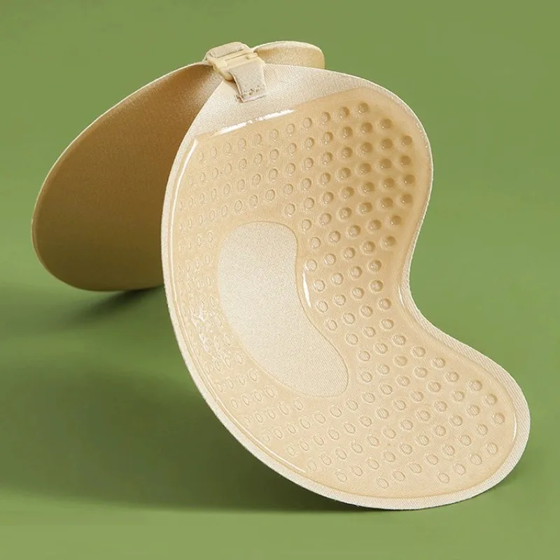 Coussinets de soutien-gorge push-up invisibles pour femmes, coussinets de soutien-gorge adhésifs en silicone pour filles, couverture souple sans bretelles, lingerie de mariage, sous-vêtements d'été 3