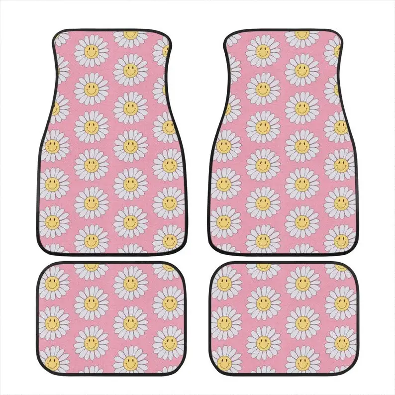 Smiley Flowers Car Mats, trendy smiley flowers Car Floor Mats, Cute Car Accessories, car Mats, Retro Flowers Car Decor, car mats
Smiley Flowers Car Mats, trendy smiley flowers Car Floor Mats, Cute Car Accessories, car Mats, Retro Flowers Car Decor, car mats