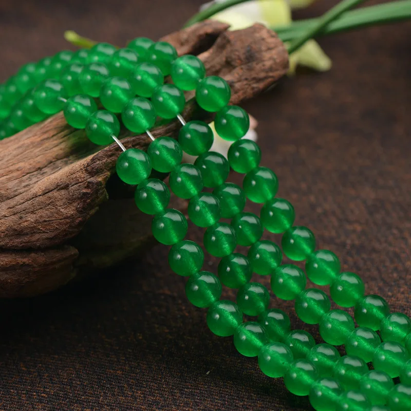 Joanlyn Grade A Natural Green Jade Beads 6mm 8mm 10mm 12mm Smooth Polished Round 15 Inch Strand JA71
Joanlyn Grade A Natural Green Jade Beads 6mm 8mm 10mm 12mm Smooth Polished Round 15 Inch Strand JA71
