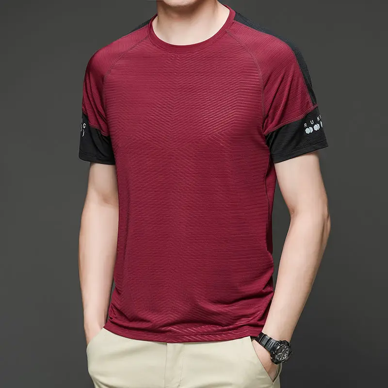 Fashion O-Neck Spliced Loose Short Sleeve T-Shirt Men's Clothing 2023 Summer New Casual Pullovers Tops All-match Tee Shirt
Fashion O-Neck Spliced Loose Short Sleeve T-Shirt Men's Clothing 2023 Summer New Casual Pullovers Tops All-match Tee Shirt