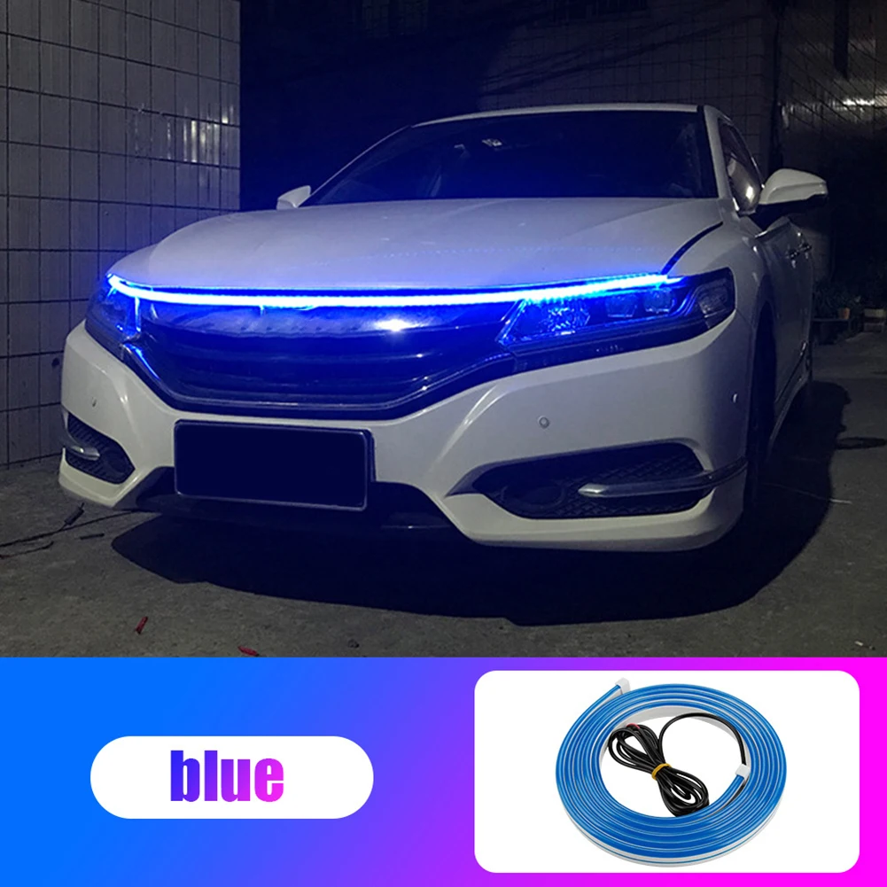 LED Daytime Running Light Strip Flexible Dynamic DIY Car Hood Light Decoration Lights Styling Waterproof Car Accessories
LED Daytime Running Light Strip Flexible Dynamic DIY Car Hood Light Decoration Lights Styling Waterproof Car Accessories