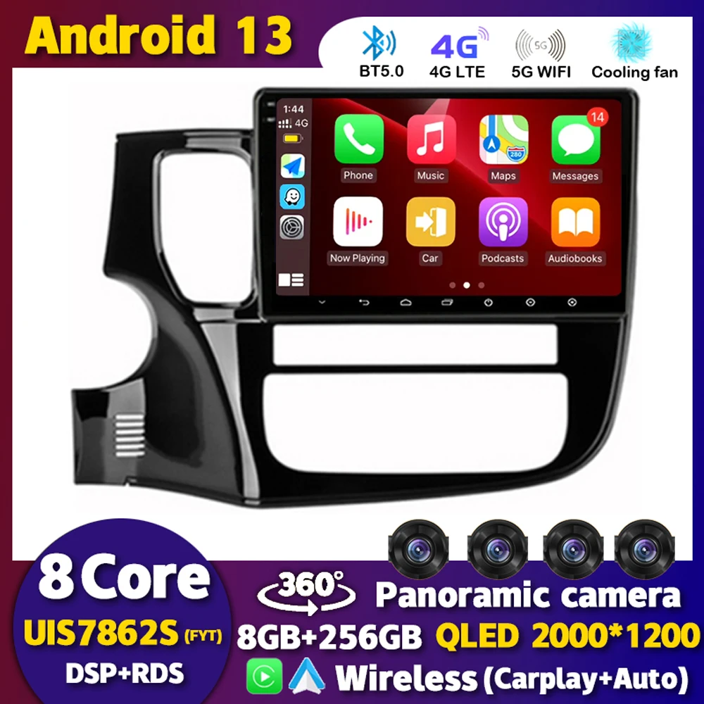 Android 13 Carplay For Mitsubishi Outlander 3 GF0W GG0W 2012 2013 2014 2015 2016-2018 Car Radio GPS Multimedia Player Stereo DSP
Android 13 Carplay For Mitsubishi Outlander 3 GF0W GG0W 2012 2013 2014 2015 2016-2018 Car Radio GPS Multimedia Player Stereo DSP