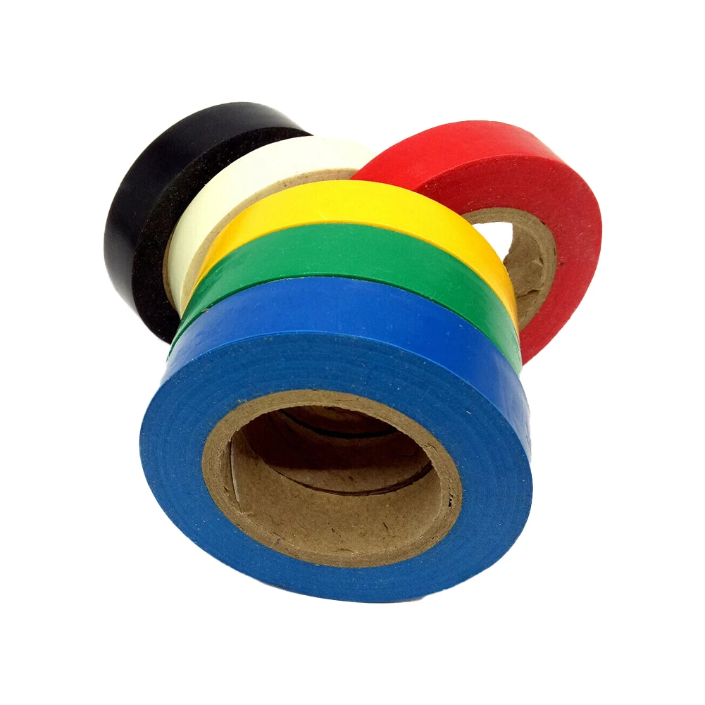 5 Rolls PVC Electrical Insulating Tape Flame Retardant 50m 18mm Flame Retardant 2024 Hot Sale Brand New And High Quality
5 Rolls PVC Electrical Insulating Tape Flame Retardant 50m 18mm Flame Retardant 2024 Hot Sale Brand New And High Quality