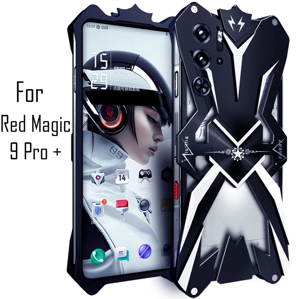 Luxury Aluminum Metal Armor Case For Nubia Red Magic 8 Pro Case Shockproof Metal Cover Funda For Nubia Red Magic 8 8S Pro + Case
Luxury Aluminum Metal Armor Case For Nubia Red Magic 8 Pro Case Shockproof Metal Cover Funda For Nubia Red Magic 8 8S Pro + Case