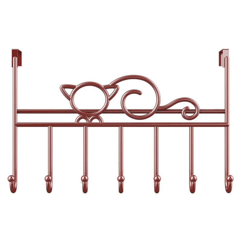 7-Hook over Door Hanger Iron Art Bag Clothes Key Scarf Hanging Holder Bathroom Kitchen Home Back Door Organizer
7-Hook over Door Hanger Iron Art Bag Clothes Key Scarf Hanging Holder Bathroom Kitchen Home Back Door Organizer