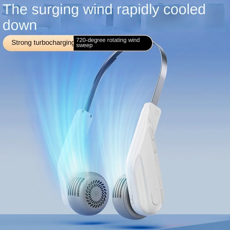 New Style Cross-border Hot Selling Portable Outdoor Sports Lazy Person Silent Leafless USB Ice Pack Neck Hanging Fan Gift
New Style Cross-border Hot Selling Portable Outdoor Sports Lazy Person Silent Leafless USB Ice Pack Neck Hanging Fan Gift