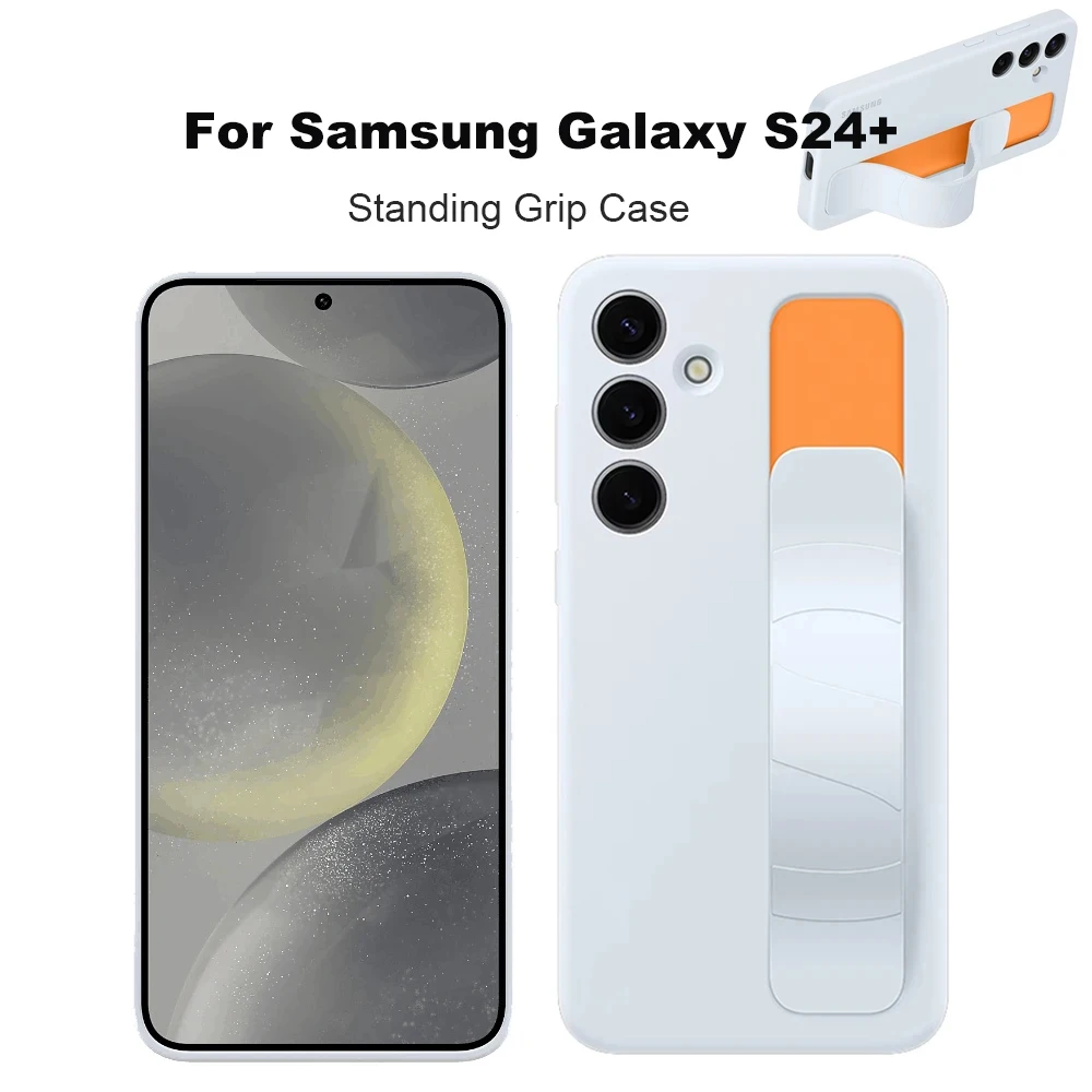 

Original For Samsung Standing Grip Case For S24+ S24Plus Standing Grip Case EF-GS926CUEGUS S24+ Standing Grip Cover