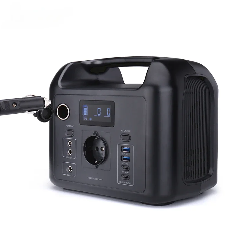 Lifepo4 220V portable solar outdoor power station QC quick charging station ac 300W power station with flash light lamp
Lifepo4 220V portable solar outdoor power station QC quick charging station ac 300W power station with flash light lamp