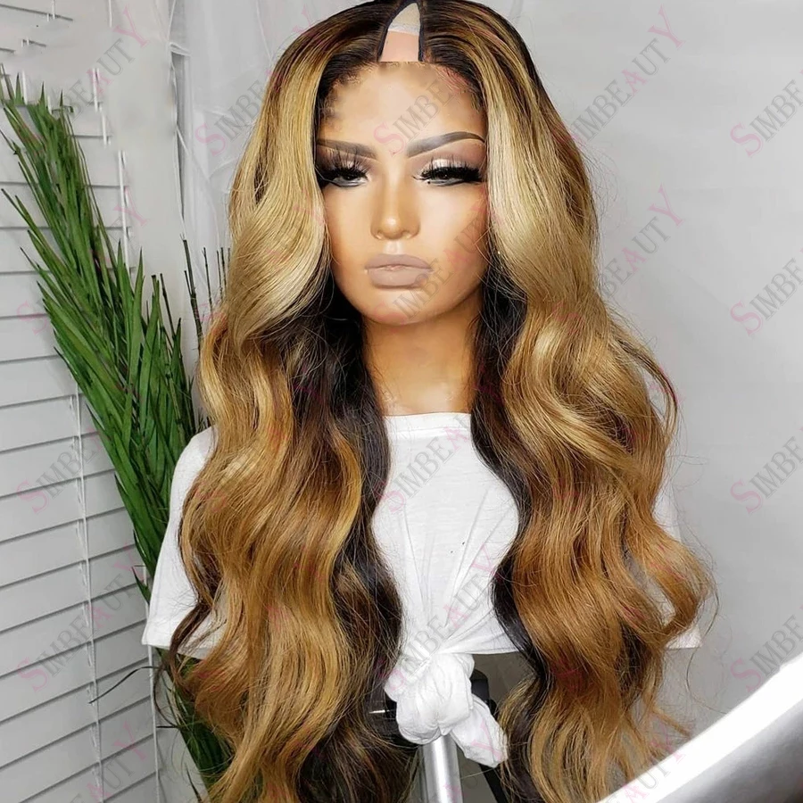Body Wave Highlights Honey Blonde Ombre 1X4 V Part Wigs Unprocessed 100% Human Hair Peruvian Glueless Full Machine Made Wig
Body Wave Highlights Honey Blonde Ombre 1X4 V Part Wigs Unprocessed 100% Human Hair Peruvian Glueless Full Machine Made Wig