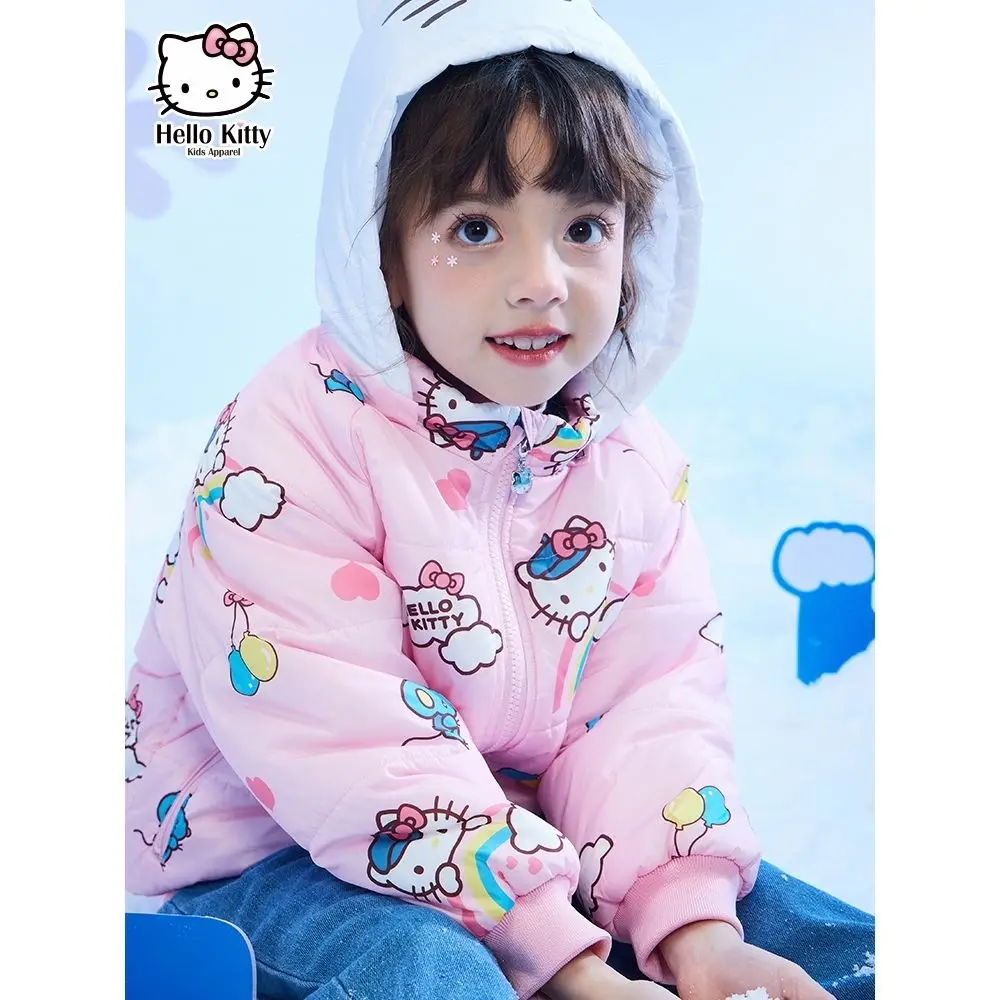 Cartoon Sanrios Child Fleece Cotton Coat Hello Kitty Cute All-Match Hooded Coat Keep Warm Thicken Anime Student Tops Girl Gift
Cartoon Sanrios Child Fleece Cotton Coat Hello Kitty Cute All-Match Hooded Coat Keep Warm Thicken Anime Student Tops Girl Gift