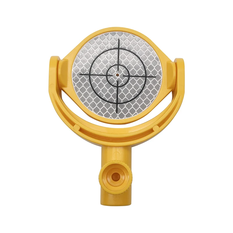 

Tilting Target Reflector With Printed Crosshair Diameter 60mm Sheet 5/8X11 Thread Mini Prism For Total Station