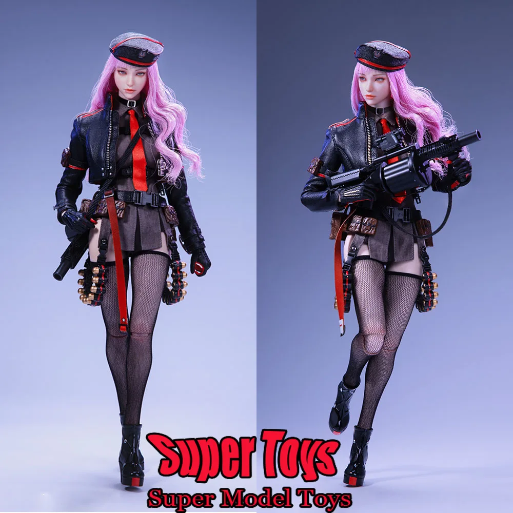 

POPTOYS BG-001 1/6 Scale Women Soldier Battle Angel Black Fire Mirabelle Ross Full Set 12-inch Action Figure Model Collection