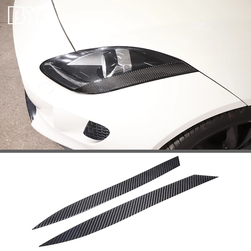 Car Headlight Eyebrow Eyelids Soft Carbon Fiber Headlight Lamp Stickers Trim Cover For Jaguar F-TYPE 2013-2022 Accessories
Car Headlight Eyebrow Eyelids Soft Carbon Fiber Headlight Lamp Stickers Trim Cover For Jaguar F-TYPE 2013-2022 Accessories