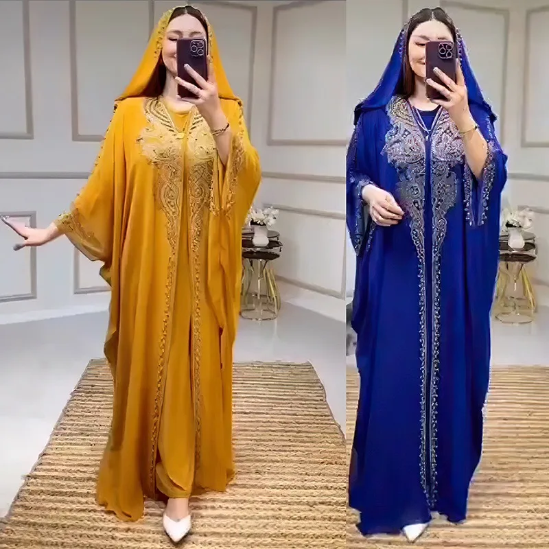 2023 традиционное Африканское платье с капюшоном Abaya для женщин, роскошное платье Boubou, африканская одежда, брикет, Дашики, Анкара, наряд, Халат
2023 традиционное Африканское платье с капюшоном Abaya для женщин, роскошное платье Boubou, африканская одежда, брикет, Дашики, Анкара, наряд, Халат
