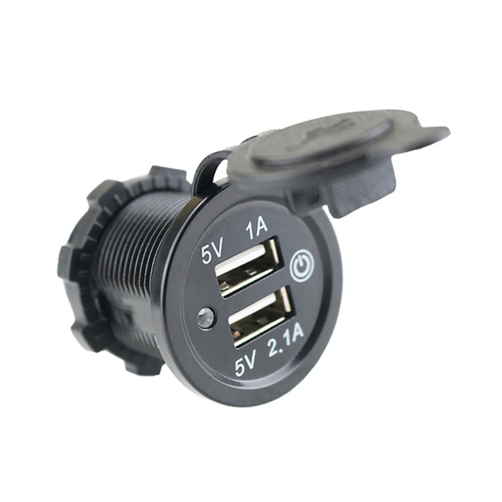 Adapter USB Charger ABS Car Accessories DC 12-24V Dual USB Port Mount Panel Charger Practical To Use Brand New
Adapter USB Charger ABS Car Accessories DC 12-24V Dual USB Port Mount Panel Charger Practical To Use Brand New