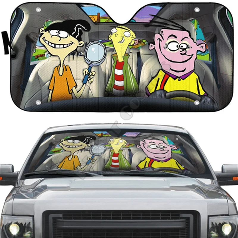 Ed Edd N Eddy 3d Printed SunshadeCar sunshade Auto Sun Shade for Car Truck Decor Windshield Sunshade,Blocks UV Rays Sun
Ed Edd N Eddy 3d Printed SunshadeCar sunshade Auto Sun Shade for Car Truck Decor Windshield Sunshade,Blocks UV Rays Sun