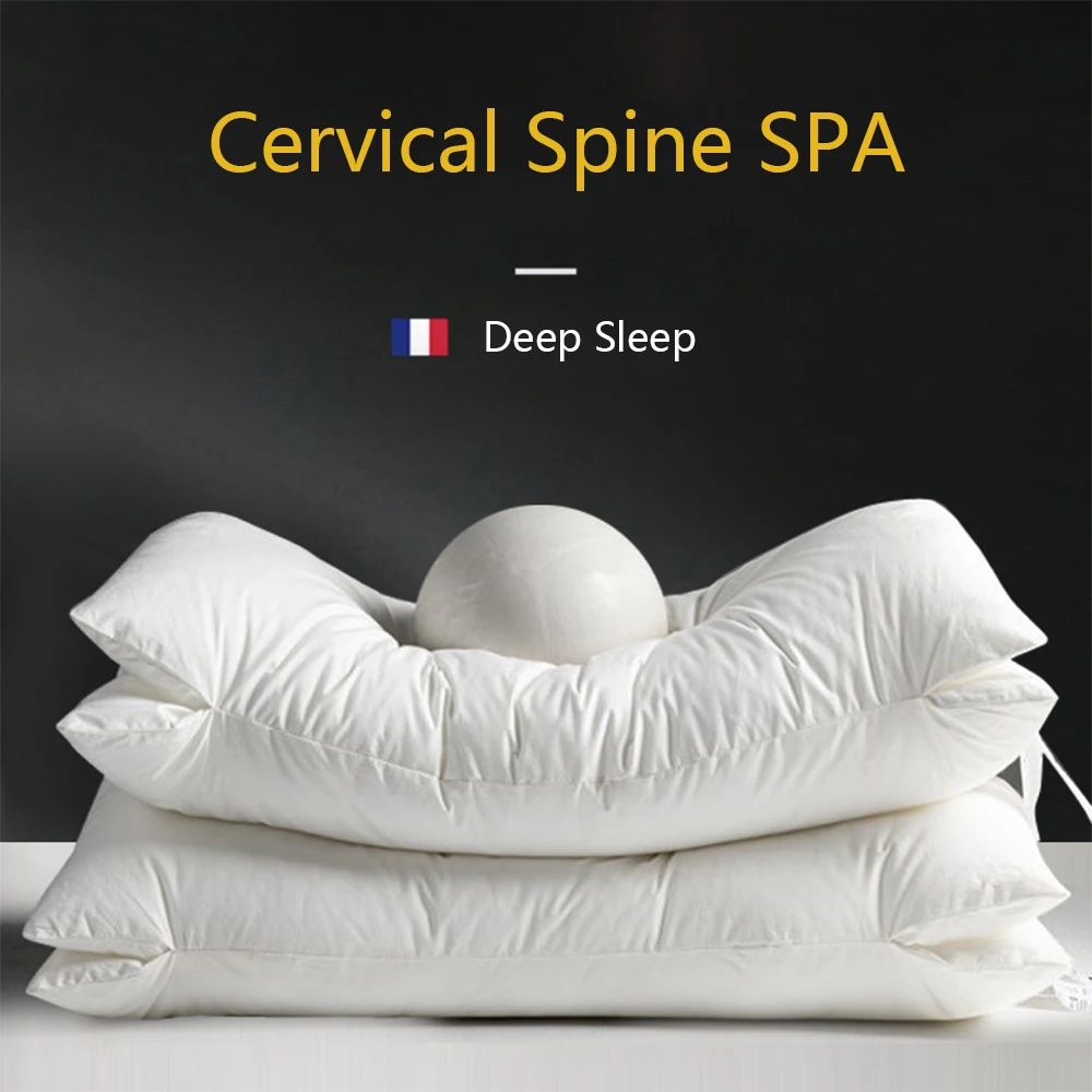 Sleeping SPA Massage Pillow Washable Antibacterial Pillow Neck Protection Memory Health Cervical Neck Sleep Aid Coussin Oreiller
Sleeping SPA Massage Pillow Washable Antibacterial Pillow Neck Protection Memory Health Cervical Neck Sleep Aid Coussin Oreiller