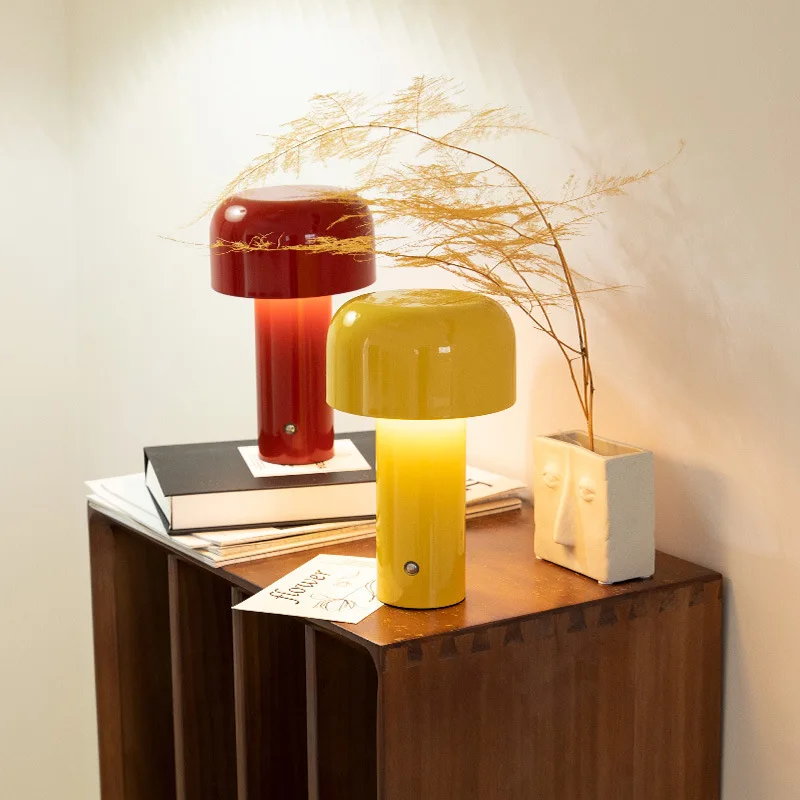 Designer Mushroom Table Lamp Night Light Portable Cordless Touch Rechargeable Decor Lamp USB Bedside Lamp Desktop Lamp
Designer Mushroom Table Lamp Night Light Portable Cordless Touch Rechargeable Decor Lamp USB Bedside Lamp Desktop Lamp