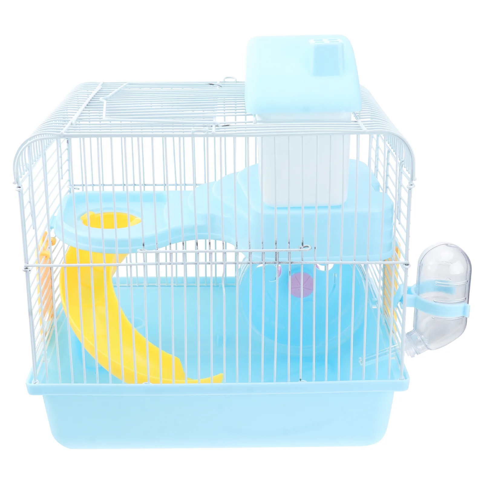 

1PC Hamster Cage Portable Multifunction Double Layer Practical Villa Cage Pets House for Chinchilla Hamster