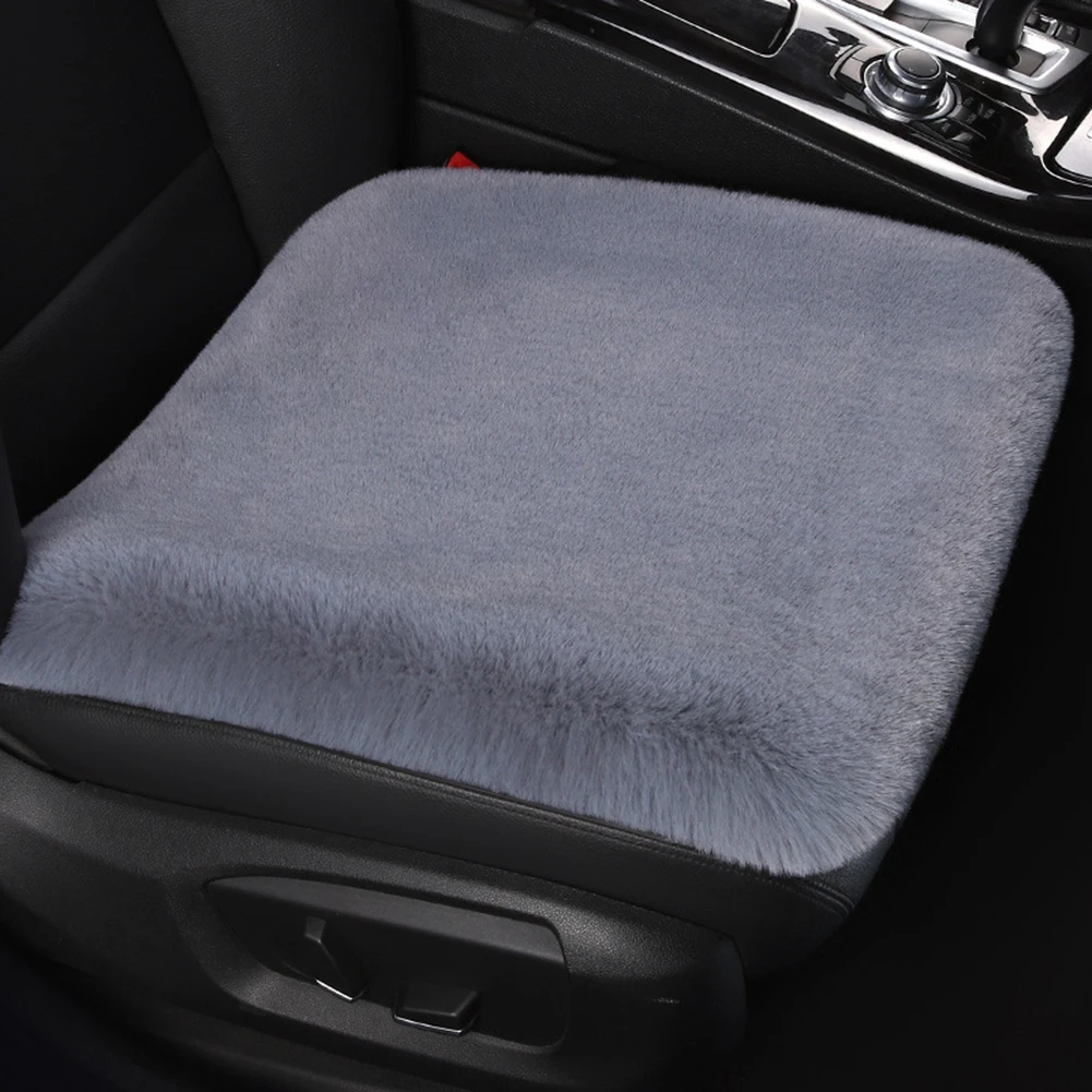 Car Seat Cushion Winter Plush Fur Warm Single Piece Seat Anti Slip Thickened Imitation Rabbit Fur Cushion Cushion 49x49cm
Car Seat Cushion Winter Plush Fur Warm Single Piece Seat Anti Slip Thickened Imitation Rabbit Fur Cushion Cushion 49x49cm