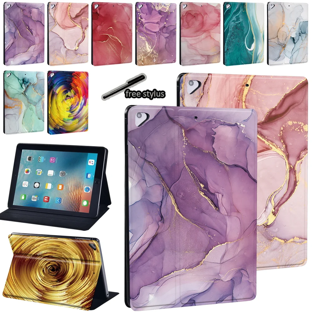 PU Leather Tablet Case for IPad Air 1/2 9.7"/IPad Air 3 10.5" 2019/Air 4 2020 10.9" Drop Resistance Full Protection Cover+Stylus
PU Leather Tablet Case for IPad Air 1/2 9.7"/IPad Air 3 10.5" 2019/Air 4 2020 10.9" Drop Resistance Full Protection Cover+Stylus