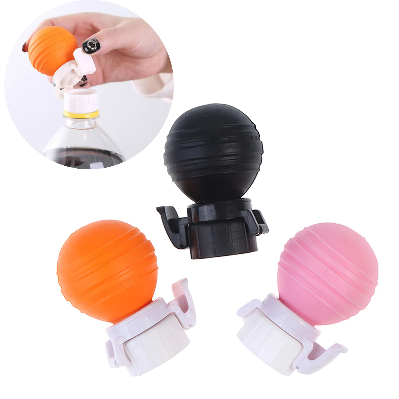 1pc Silicone Soda Bottle Coke Lid Sealing Beverages Bottle Cap Carbonated Drink Leak-proof Cover Manual Inflation Bottle Lid
1pc Silicone Soda Bottle Coke Lid Sealing Beverages Bottle Cap Carbonated Drink Leak-proof Cover Manual Inflation Bottle Lid