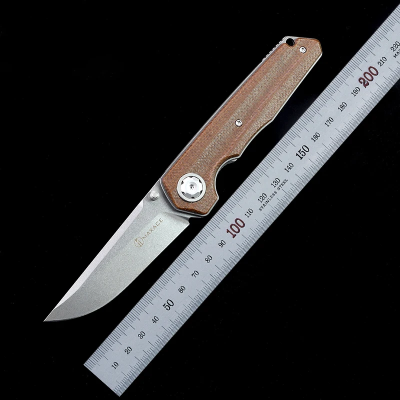 

Maxace Samurai 2.0 Folding Knife G10 Handle K110 Steel Blade High Hardness Outdoor Survival EDC Tool Fruit Knives