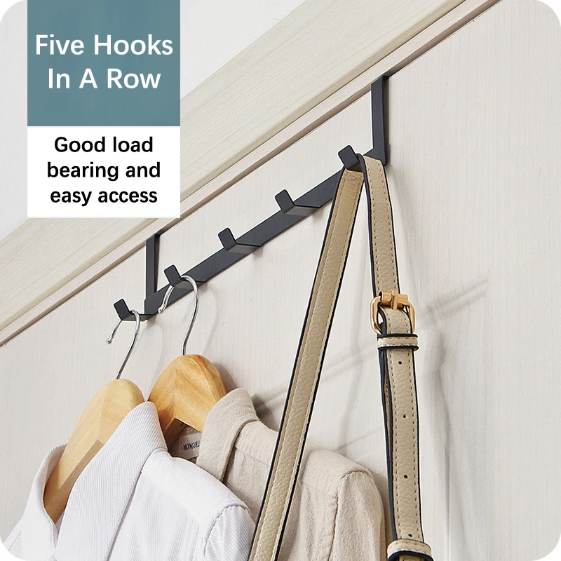 Hooks Over The Door 5 Hooks Home Bathroom Organizer Rack Clothes Coat Hat Towel Hanger Kitchen Accessories Holder Door Hang
Hooks Over The Door 5 Hooks Home Bathroom Organizer Rack Clothes Coat Hat Towel Hanger Kitchen Accessories Holder Door Hang