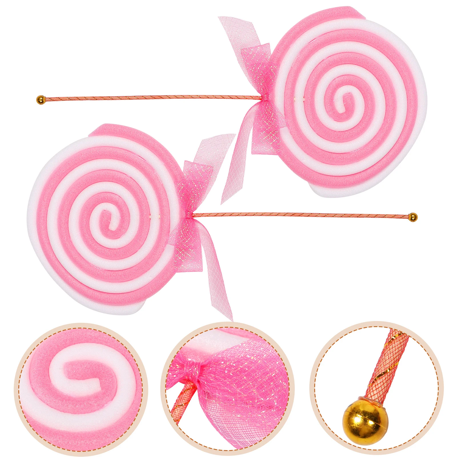 Healifty Christmas Decor 2Pcs Lollipop Props Large Fake Candy Creative Photo Booth Prop Carnival Festive Wedding Birthday Party
Healifty Christmas Decor 2Pcs Lollipop Props Large Fake Candy Creative Photo Booth Prop Carnival Festive Wedding Birthday Party