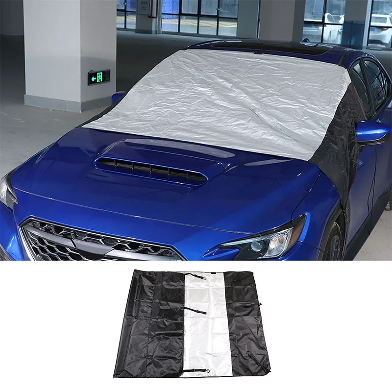 

For 2021-2023 Subaru WRX polyester taffeta car front windshield snow shield car exterior protection accessories