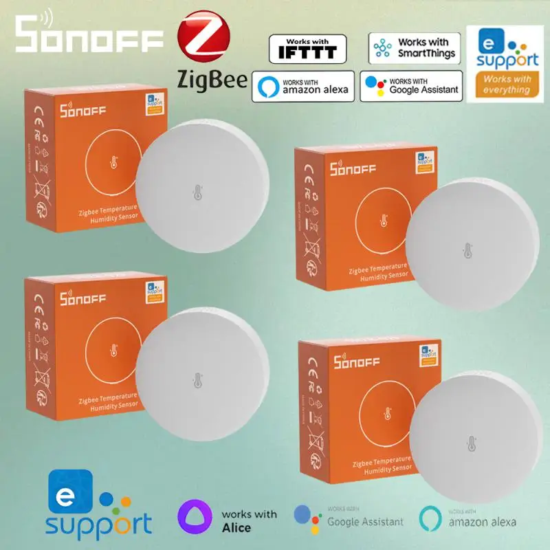 SONOFF SNZB-02P Zigbee Wireless Temperature Humidity Sensor Smart Home Works Smart With SONOFF IHost, ZB Bridge-P, ZBDongle-E
SONOFF SNZB-02P Zigbee Wireless Temperature Humidity Sensor Smart Home Works Smart With SONOFF IHost, ZB Bridge-P, ZBDongle-E