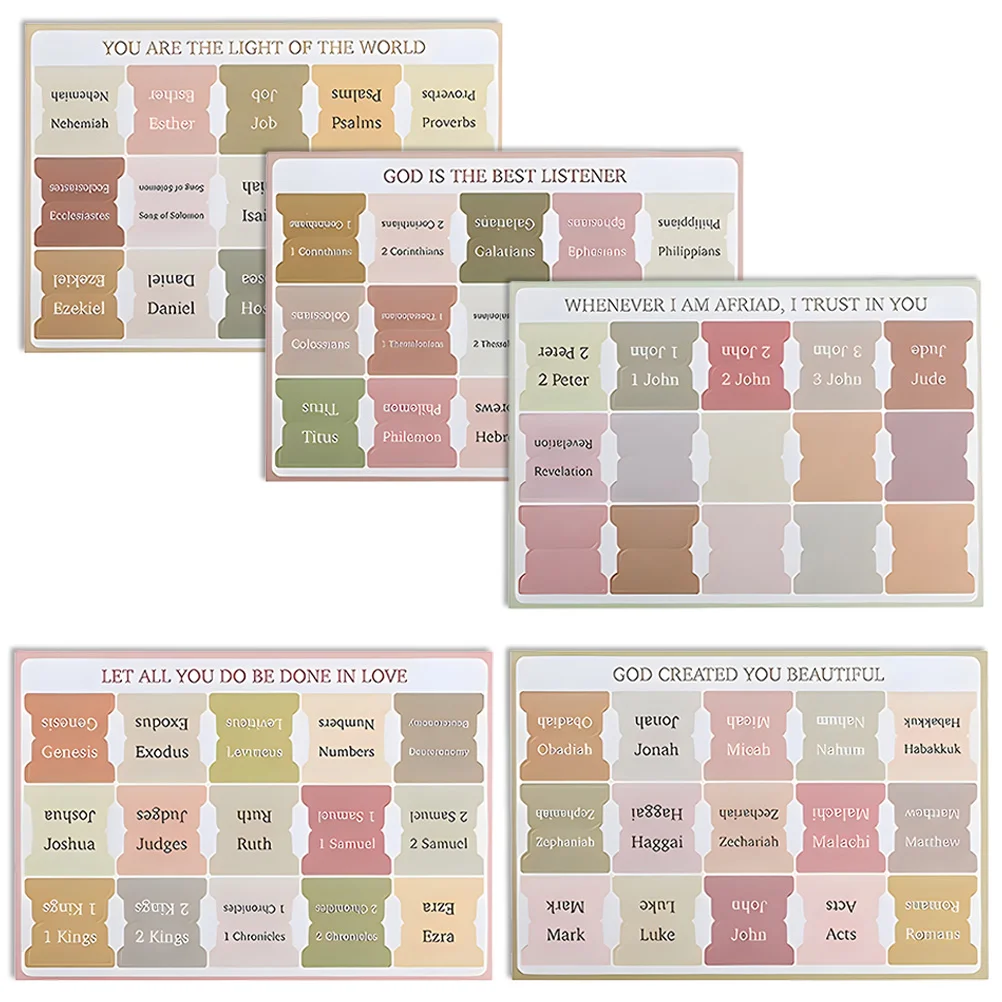 Bible Study Tabs Supplies Paper for Men Index Book Decorative Sturdy Women Reading Label
Bible Study Tabs Supplies Paper for Men Index Book Decorative Sturdy Women Reading Label
