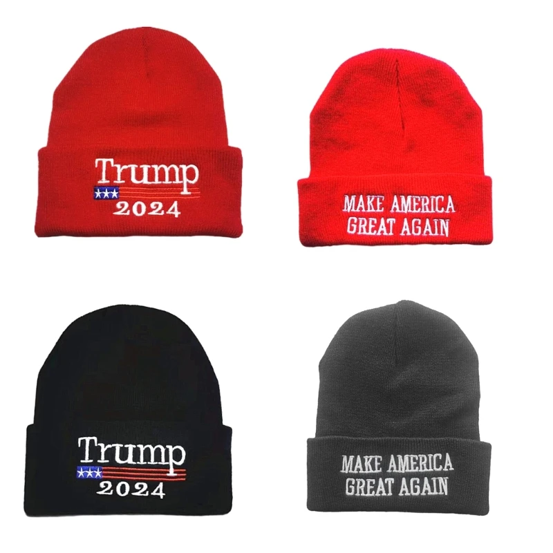 Voting Donald Knitting Hat Embroidered Soft Unisex Hat Adult Outdoors for Parades Knitted Beanie Hat Voting Costume
Voting Donald Knitting Hat Embroidered Soft Unisex Hat Adult Outdoors for Parades Knitted Beanie Hat Voting Costume