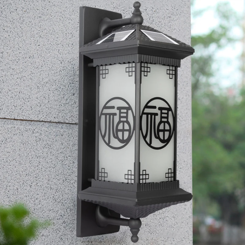 TEMAR Outdoor Solar Wall Lamp Creativity Black Sconce Lights LED Waterproof IP65 for Home Villa Balcony Courtyard
TEMAR Outdoor Solar Wall Lamp Creativity Black Sconce Lights LED Waterproof IP65 for Home Villa Balcony Courtyard