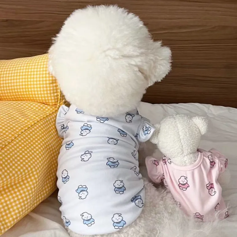 Pet Clothes Spring Summer Puppy Cute Thin T-shirt Small and Medium-sized Cat Dog Cute Cartoon Pattern Sweet Vest Yorkshire
Pet Clothes Spring Summer Puppy Cute Thin T-shirt Small and Medium-sized Cat Dog Cute Cartoon Pattern Sweet Vest Yorkshire