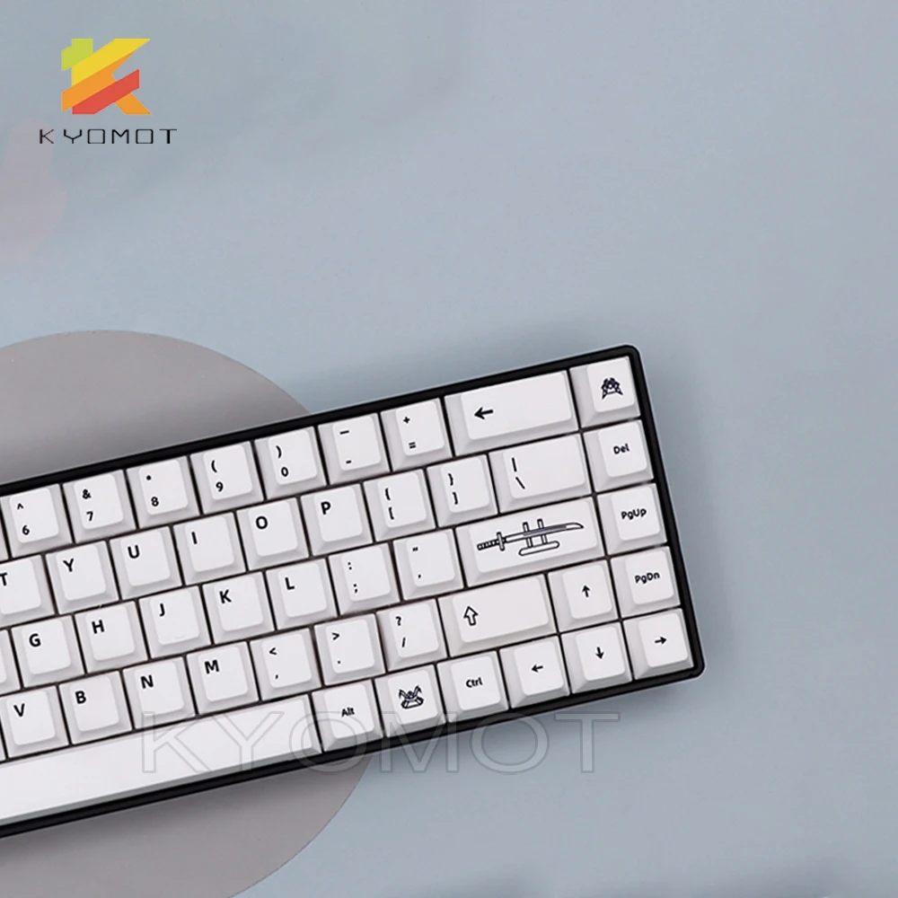 KYOMOT GMK Honor Ninja Warrior Keycaps PBT Dye-Sublimation Profile Cherry 134 Keys Keycap for DIY MX Switch Mechanical Keyboard
KYOMOT GMK Honor Ninja Warrior Keycaps PBT Dye-Sublimation Profile Cherry 134 Keys Keycap for DIY MX Switch Mechanical Keyboard