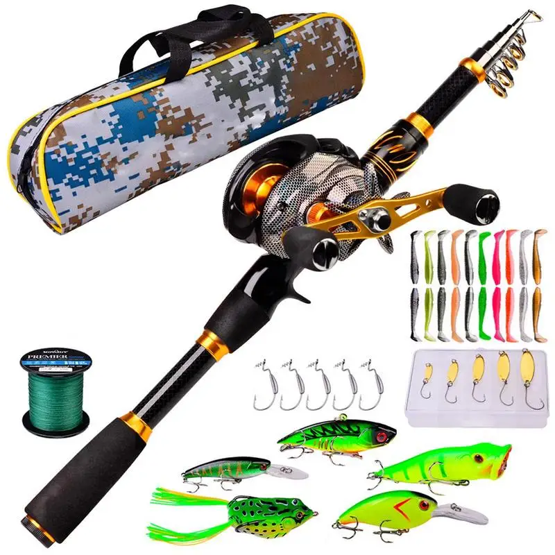 Spinning Fishing Rod Combo Portable Outdoor Fishing Rod Set Outdoor Fishing Supplies And Gear For Saltwater Freshwater And
Spinning Fishing Rod Combo Portable Outdoor Fishing Rod Set Outdoor Fishing Supplies And Gear For Saltwater Freshwater And