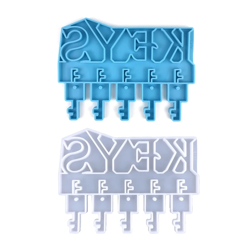Wall Key Holders Decorative Small Mold for Epoxy Resin Keychain Organizer Display Silicone Mold Wall Hanging Key Storage
Wall Key Holders Decorative Small Mold for Epoxy Resin Keychain Organizer Display Silicone Mold Wall Hanging Key Storage