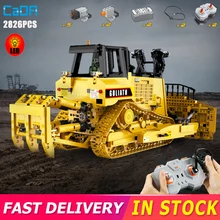Cada Technical Remote Control Truck Engineering Vehicle Building Blocks Rc Bulldozer Moc Bricks Construction Set Toy Kids Gift
Cada Technical Remote Control Truck Engineering Vehicle Building Blocks Rc Bulldozer Moc Bricks Construction Set Toy Kids Gift